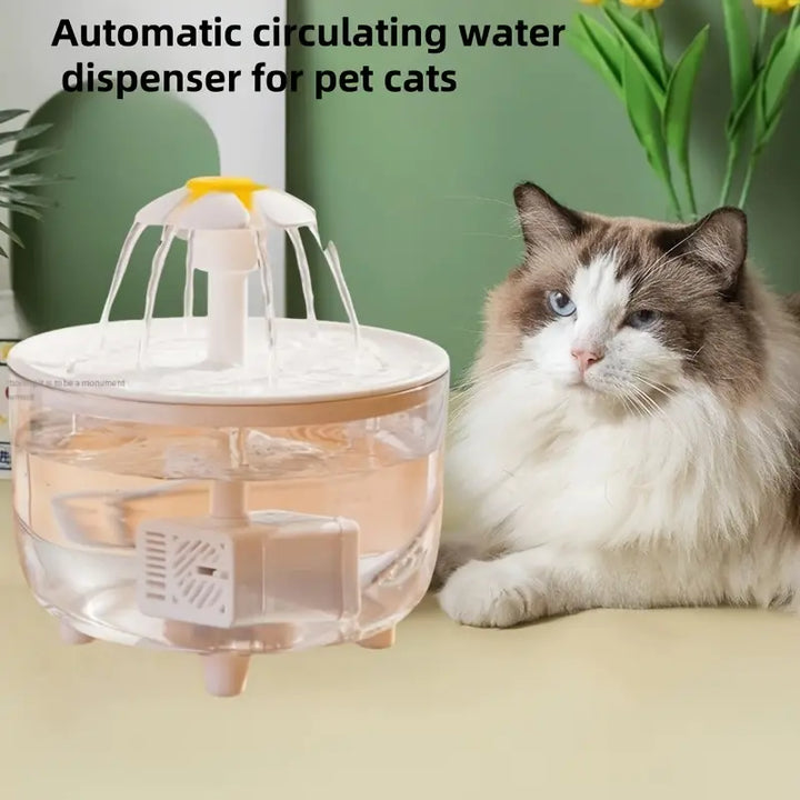 Fontaine à eau automatique pour chats et chiens