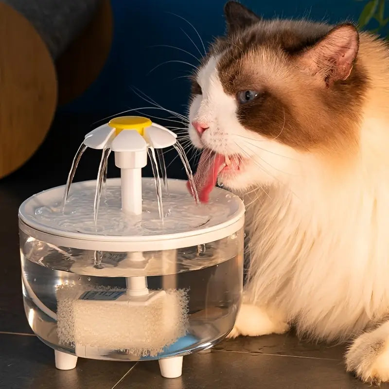 Fontaine à eau automatique pour chats et chiens