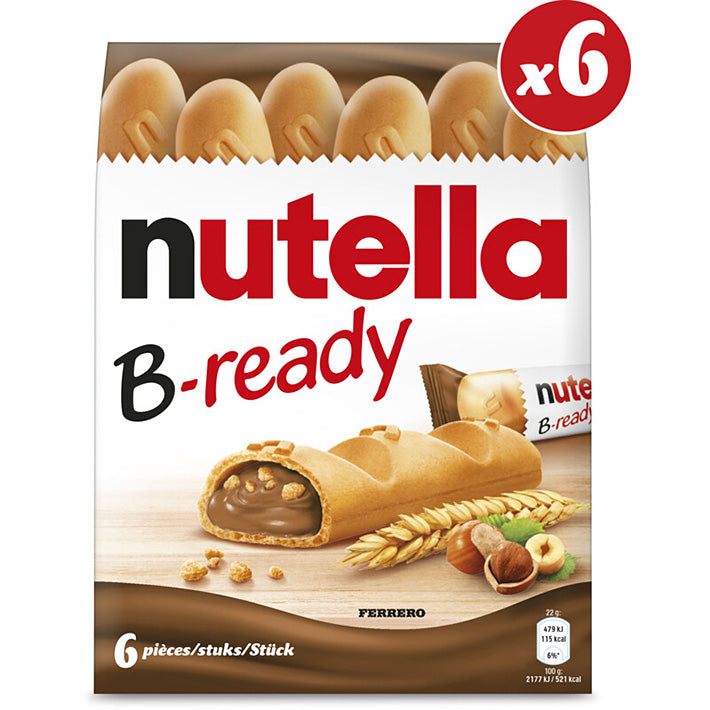 NUTELLA Biscuits Fourrés Noisettes et Cacao - 132G