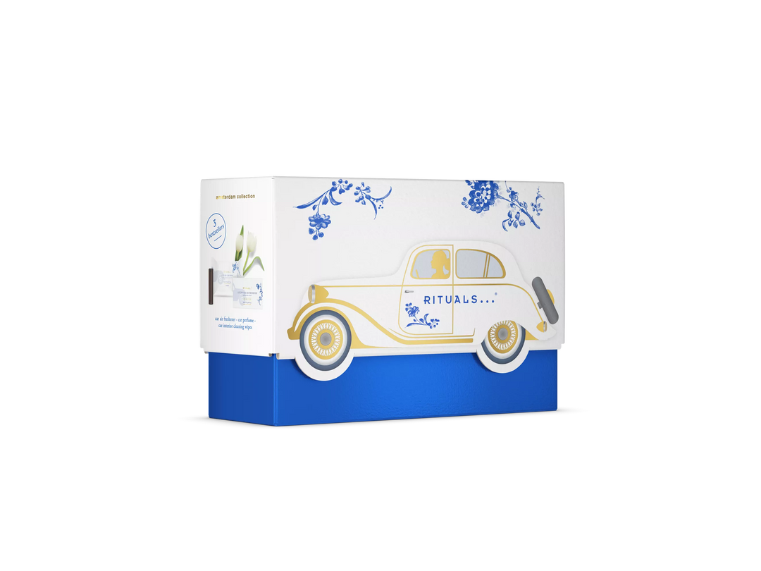 Coffret Cadeau Voiture Amsterdam – Parfum & Désodorisant pour Voiture