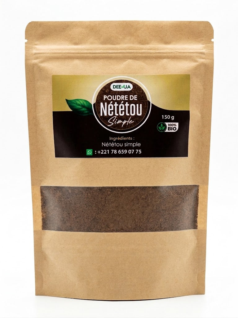 Deeja - Poudre de Nététou Simple Bio - 150 g