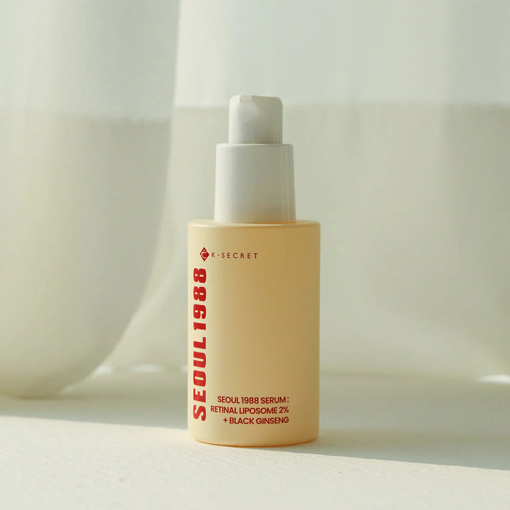 K-SECRET Seoul 1988 Serum – Retinal Liposome 2% + Black Ginseng – 30 ml