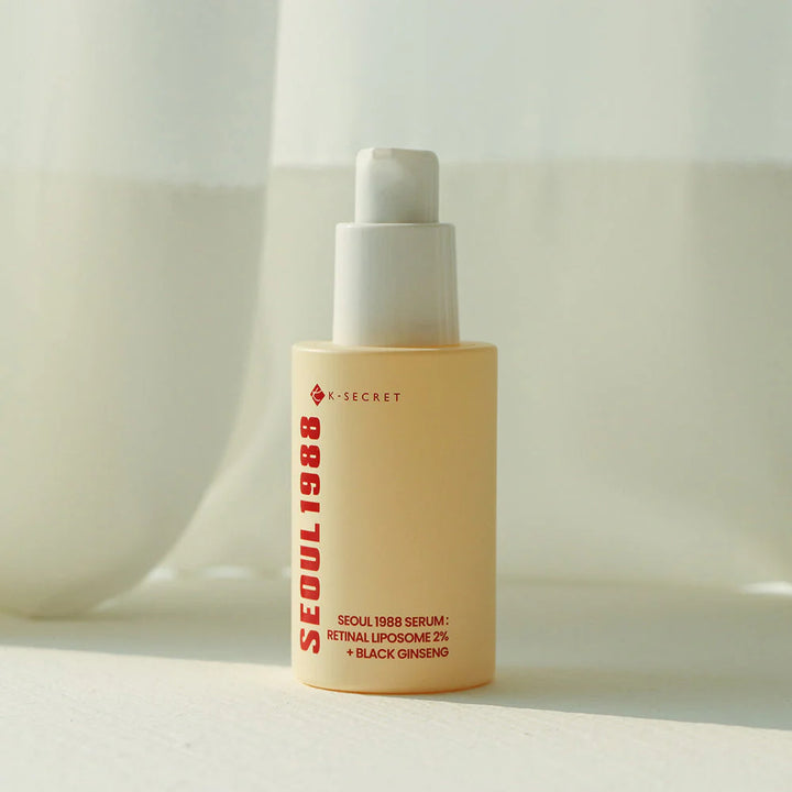 K-SECRET Seoul 1988 Serum – Retinal Liposome 2% + Black Ginseng – 30 ml