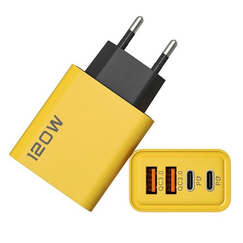 Chargeur USB Type-C PD – Adaptateur de Charge Rapide 4 Ports