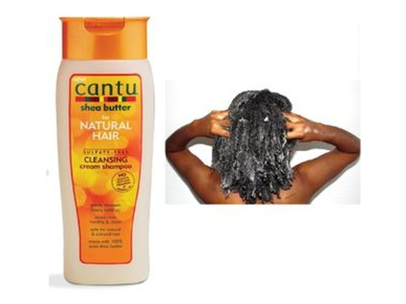 CANTU - Shampooing Crème Nettoyant, Sans Sulfates - 400ml