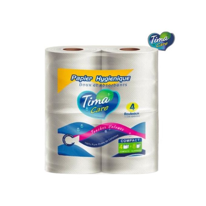 Tima care papier toilette 4pcs