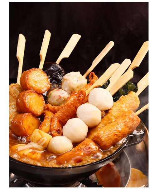 Brochettes en bambou jetables – 100 pièces pour barbecue et grill