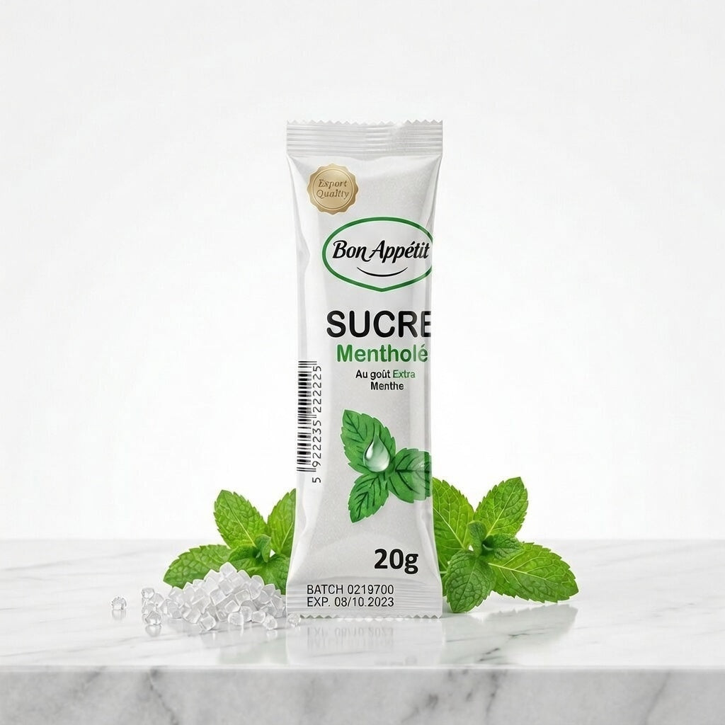 Bon Appétit – Sucre Mentholé- Lot de 2 – 20 g
