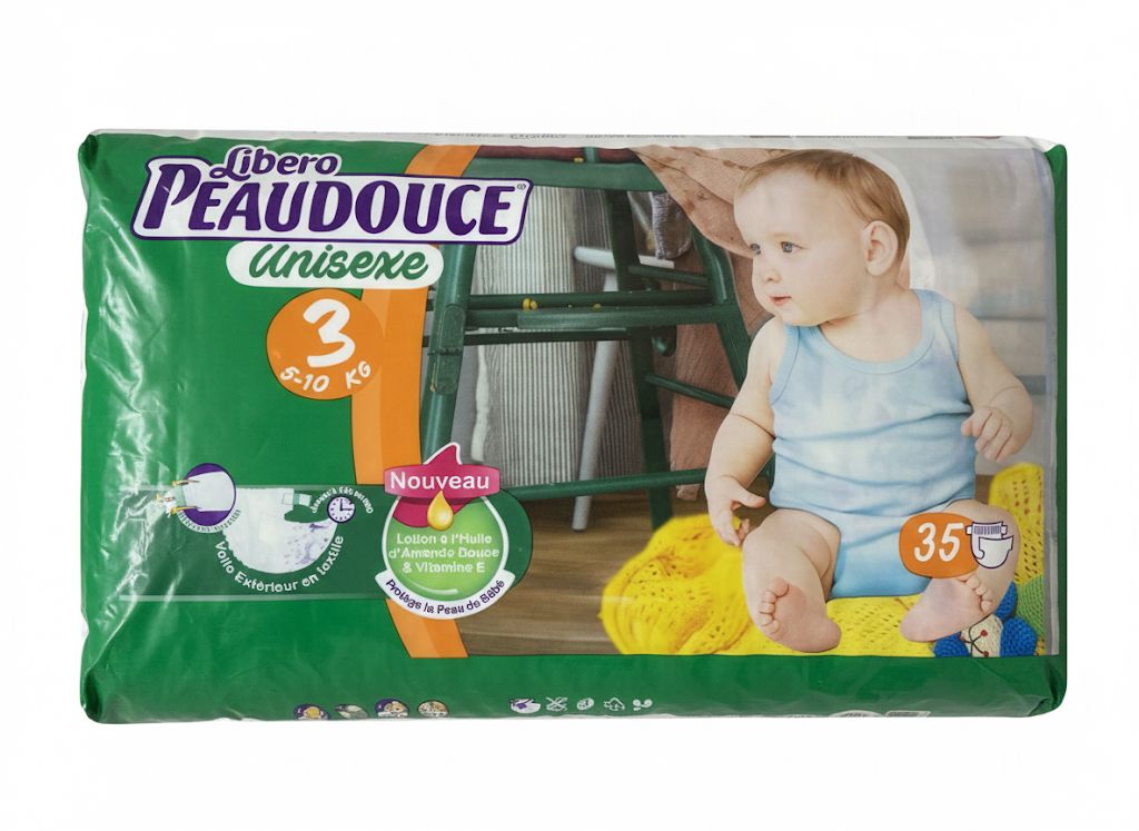 Couche peau douce reg 5-10 KG x35