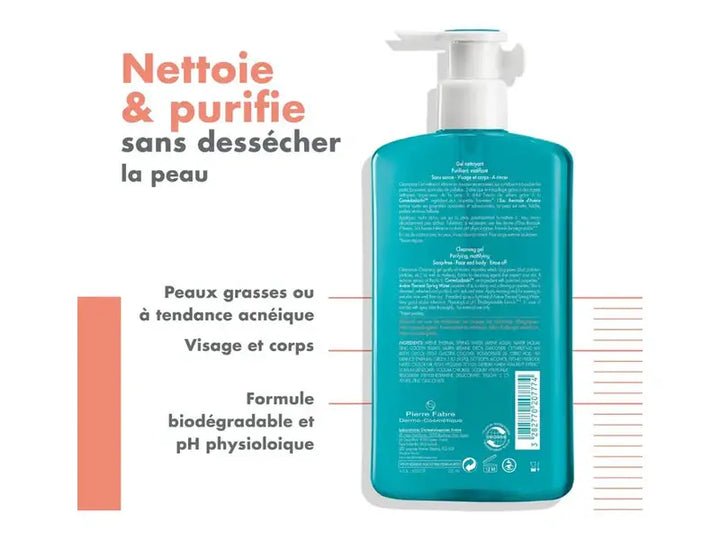 Gel Nettoyant AVÈNE Cleanance Mousse Légère 400 ML