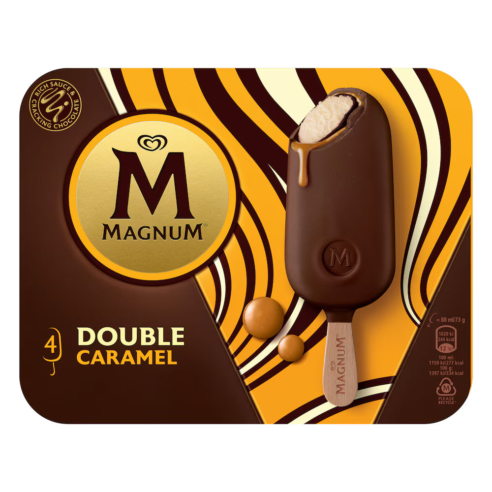 MAGNUM-Double Caramel X4- 284G