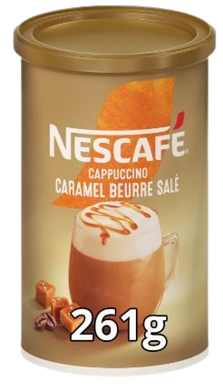 Cappuccino Caramel Beurre Salé 261g - Nescafe