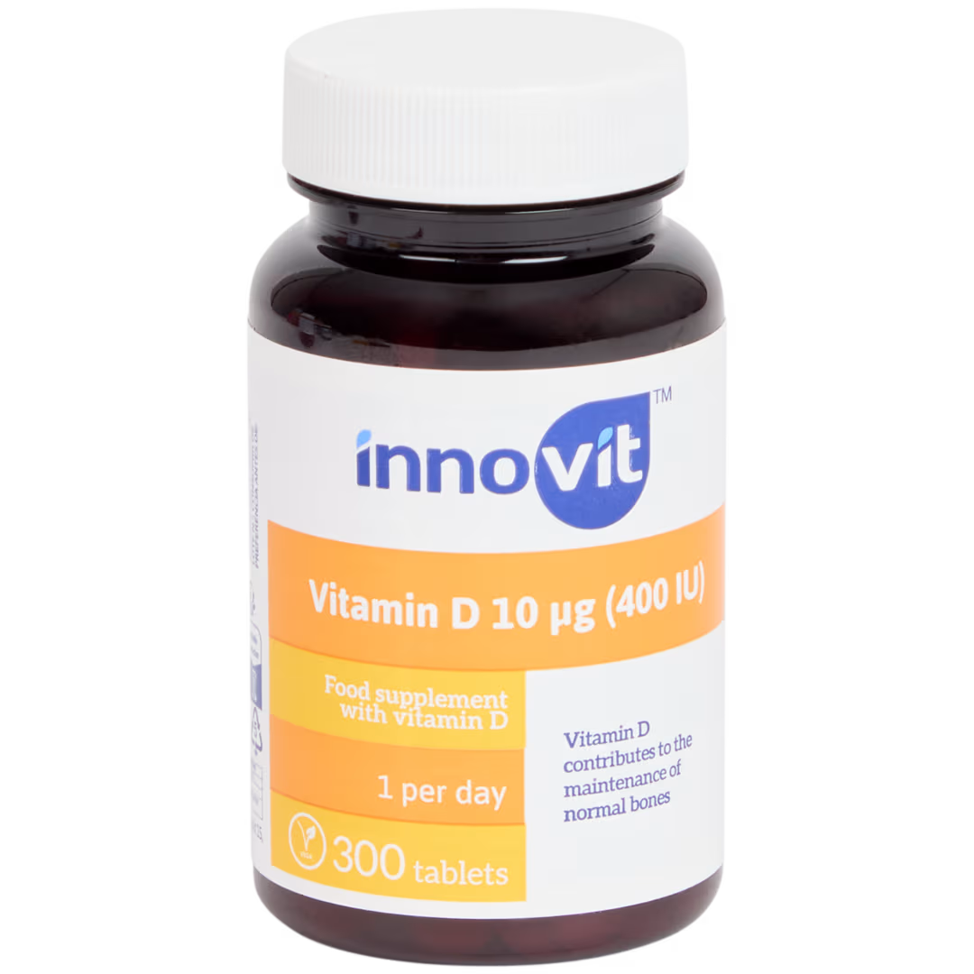 INNOVIT-Complément alimentaire  Vitamine D 10 mcg-300 comprimés