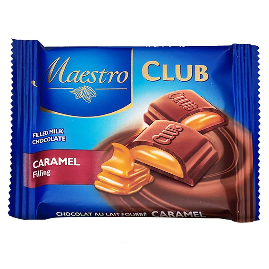Maestro Club Fourré Caramel 45G