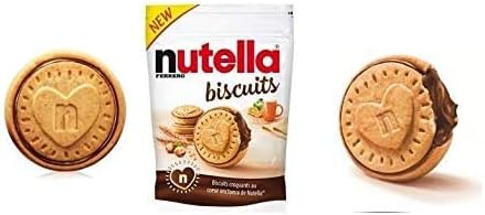 NUTELLA Biscuits Fourrés Noisettes et Cacao - 22pcs 304g