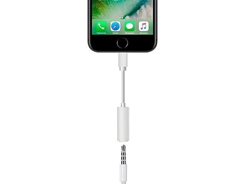 Adaptateur Apple Lightning vers Mini Jack 3,5 mm - Pour Iphone, Ipad,  Ipod - Connectivité améliorée