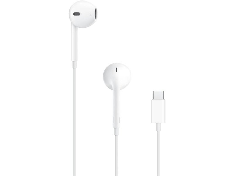 Écouteurs Apple EarPods blanc avec sortie USB-C et qualité audio supérieure