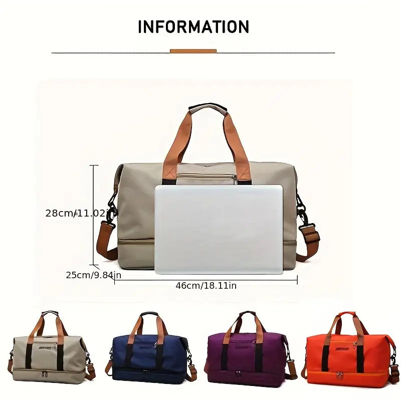 Sac à Dos de Voyage Léger Surdimensionné Kaki