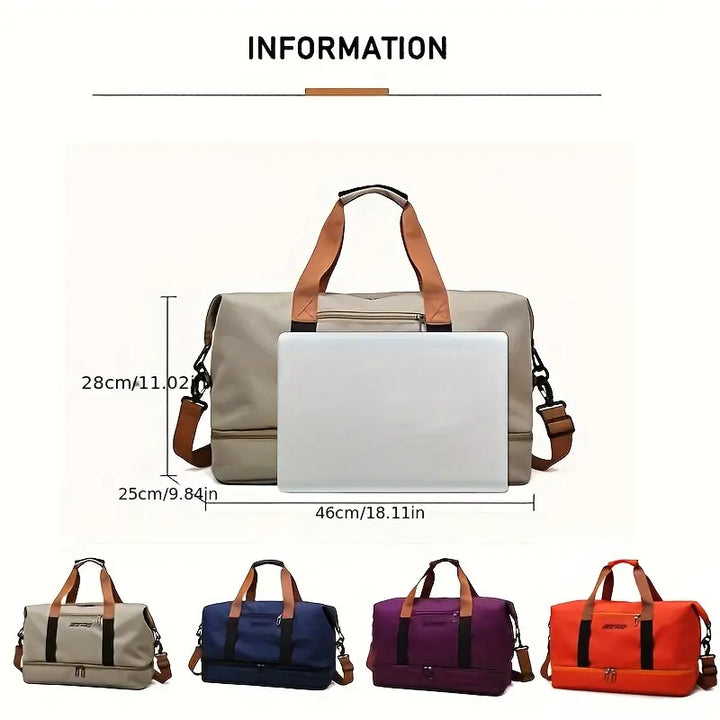 Sac à Dos de Voyage Léger Surdimensionné Kaki