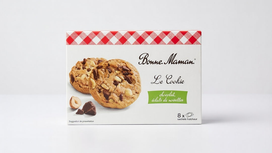 Bonne Maman – Le Cookie Chocolat & Éclats de Noisettes - 8 sachets