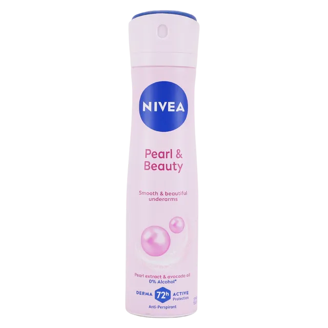 NIVEA - Déodorant anti-transpirant Pearl & Beauty en spray - 200ml