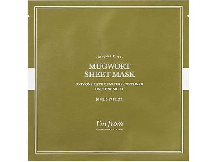 I'M FROM – Masque Tissu Visage à l’Armoise – Korean Beauty