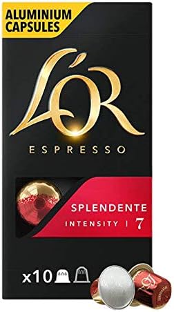 L'OR-Espresso Splendente intensité 7 ,10 capsules-52g