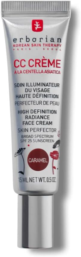 ERBORIAN - CC Cream Centella Asiatica – Teinte Caramel 15 ml