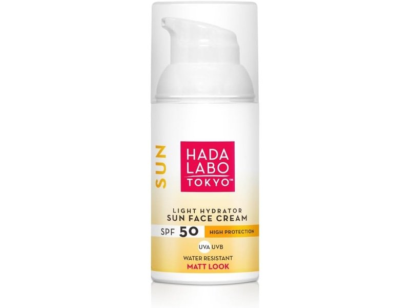 Hadalabo Gokujyun - Crème Solaire Visage SPF 50 avec Filtres Photostables, made in Japan