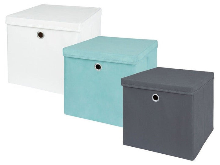 Boîte de rangement en tissu Petite pour accessoires et vêtements
