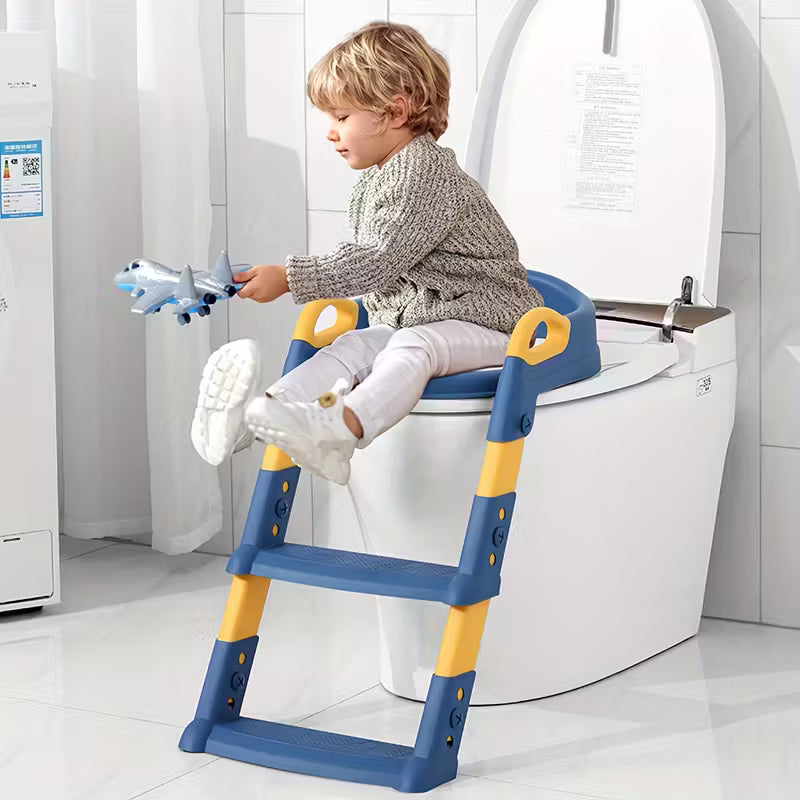 Siège de Toilette pour Enfant avec Marchepied Compact – Apprentissage Facile