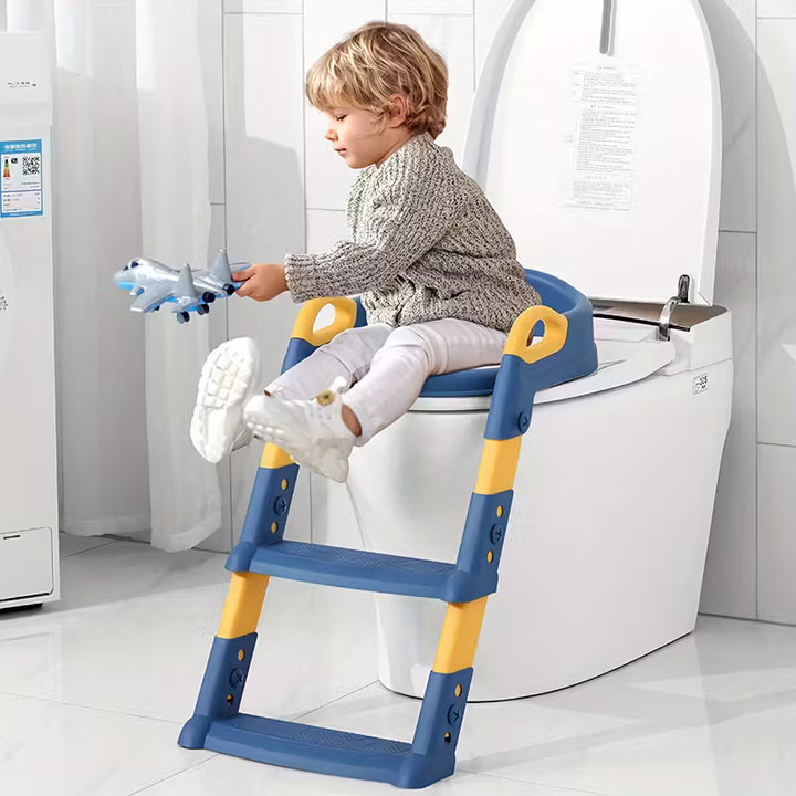 Siège de Toilette pour Enfant avec Marchepied Compact – Apprentissage Facile