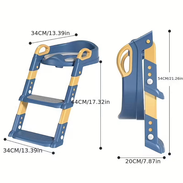 Siège de Toilette pour Enfant avec Marchepied Compact – Apprentissage Facile