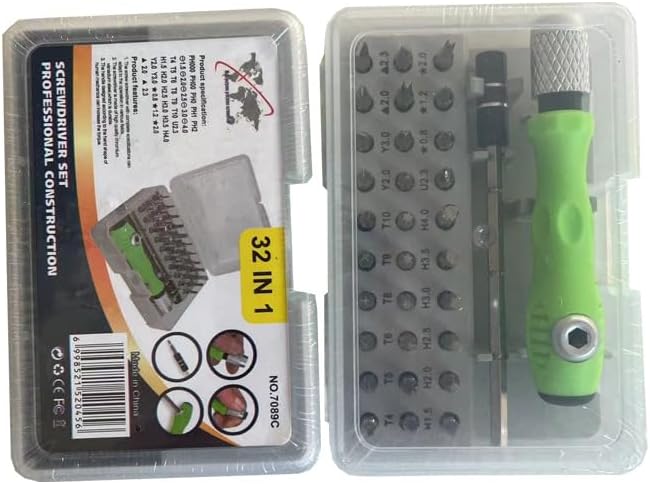 Mini tournevis avec nombreux embouts très pratique