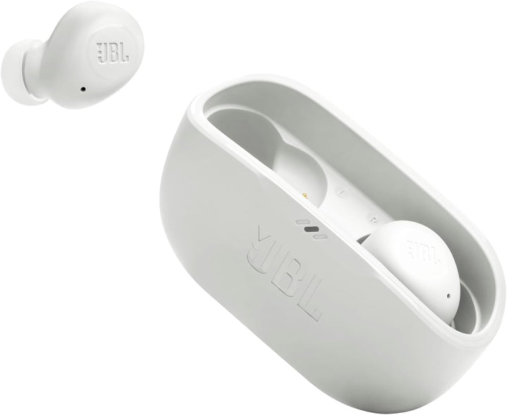 JBL Wave Buds -  Écouteurs Intra-Auriculaires sans Fil, Résistance à l'Eau IP54 et IPX2 - en Blanc