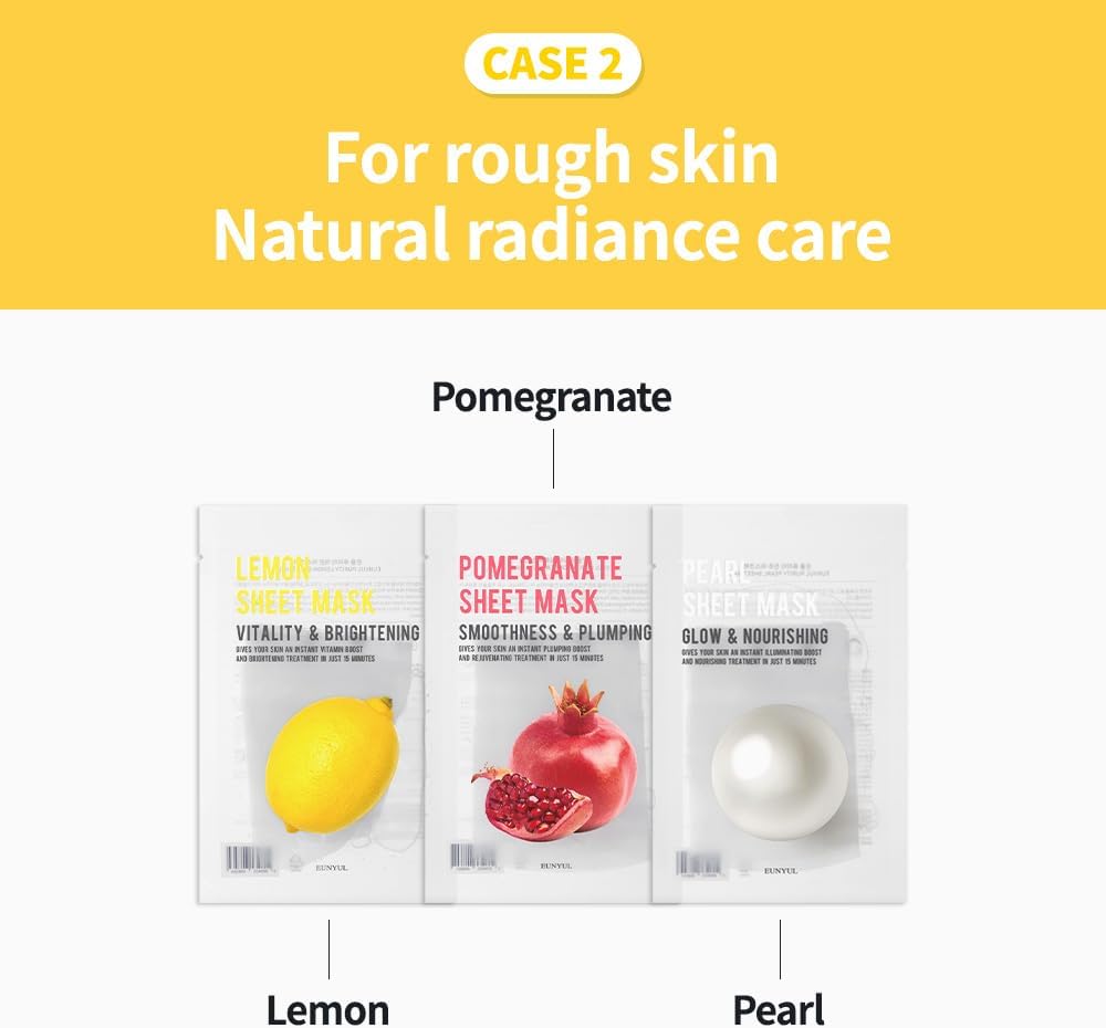 EUNYUL - Masque pureté éclat et nourissant - Perlé