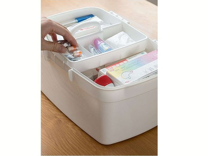 Boîte de rangement pour médicaments portable, idéale pour voyager