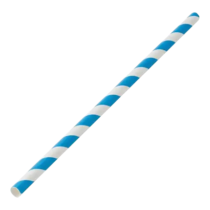 Pailles en Carton à Rayures – Lot de 25 Pièces