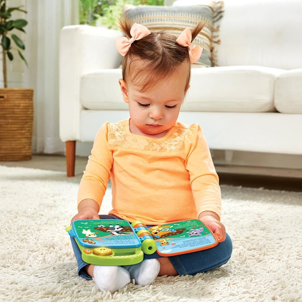 VTECH BABY - Livre Musical Bébé avec Poignée – Comptines – Dès 6 Mois