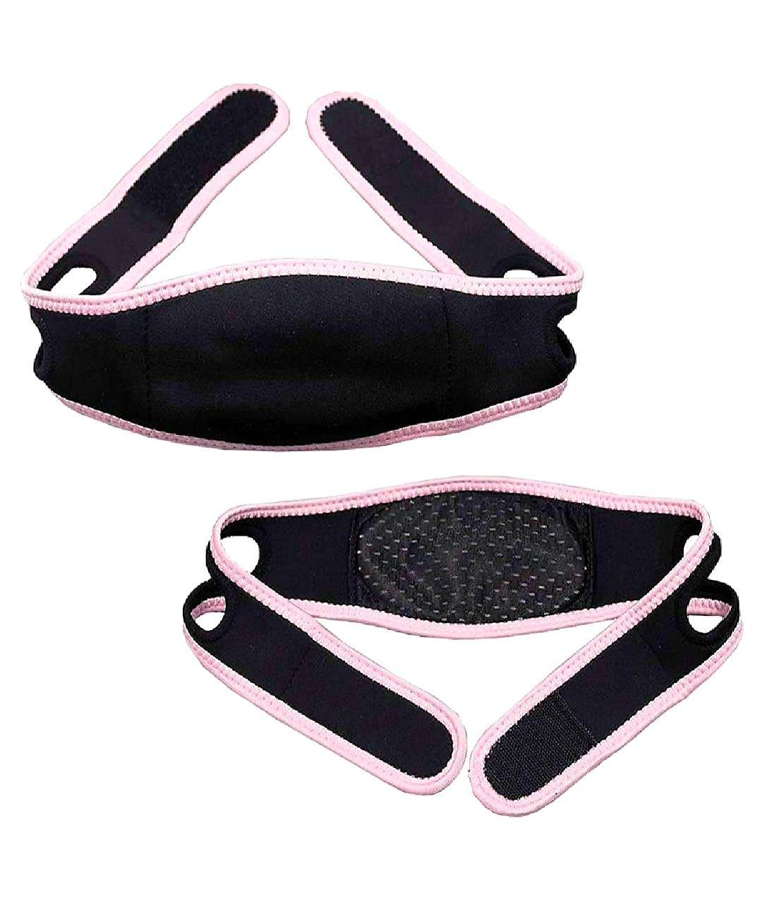 Bandeau Liftant Visage & Cou – Réutilisable Anti-Ronflement - Lot de 2