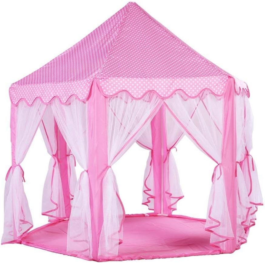 Tente Hexagonale Princesse Rose