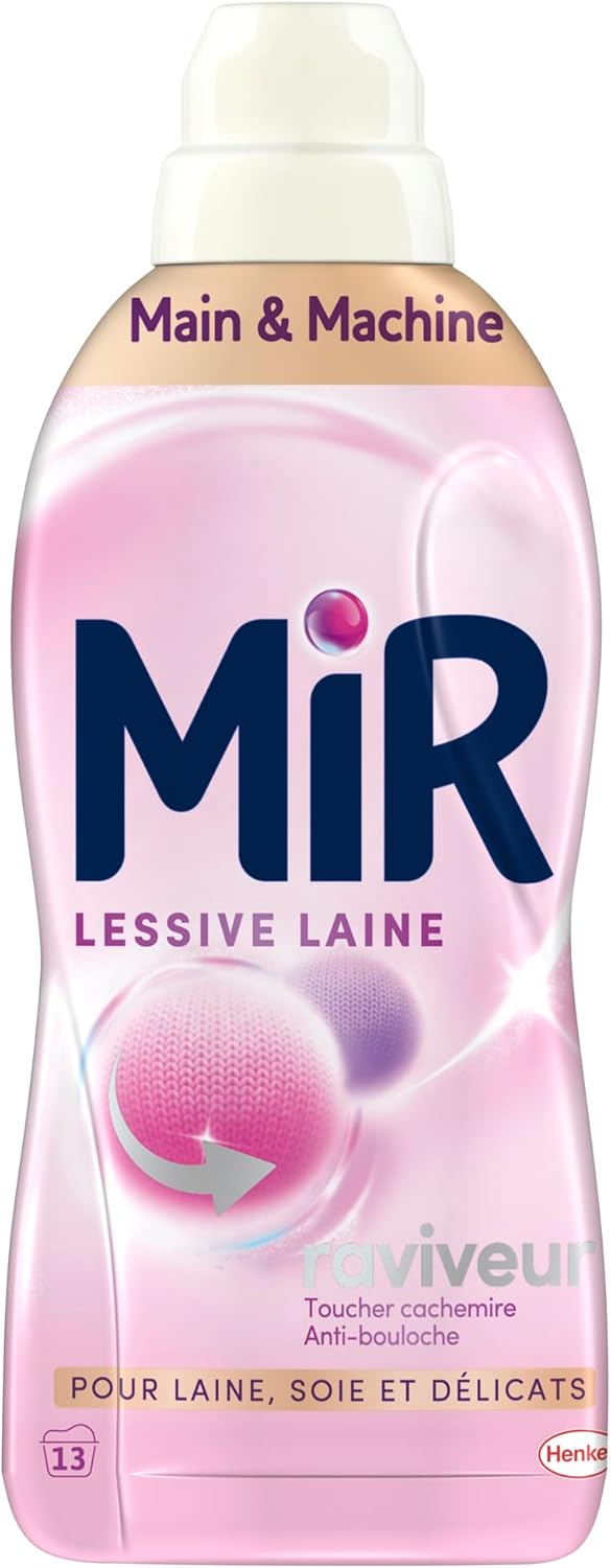 MIR - Lessive Liquide Laine 3 en 1 –  650ml
