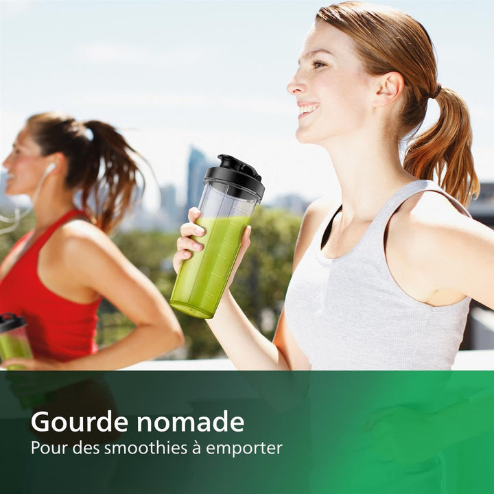 PHILIPS Blender 3000 Series HR2291/41 – 2 vitesses et fonction Pulse