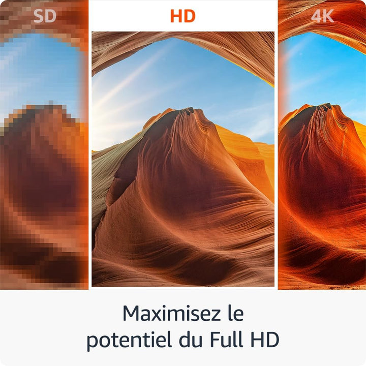 AMAZON Fire TV Stick HD (Nouvelle génération) – Streaming, TV gratuite, Alexa