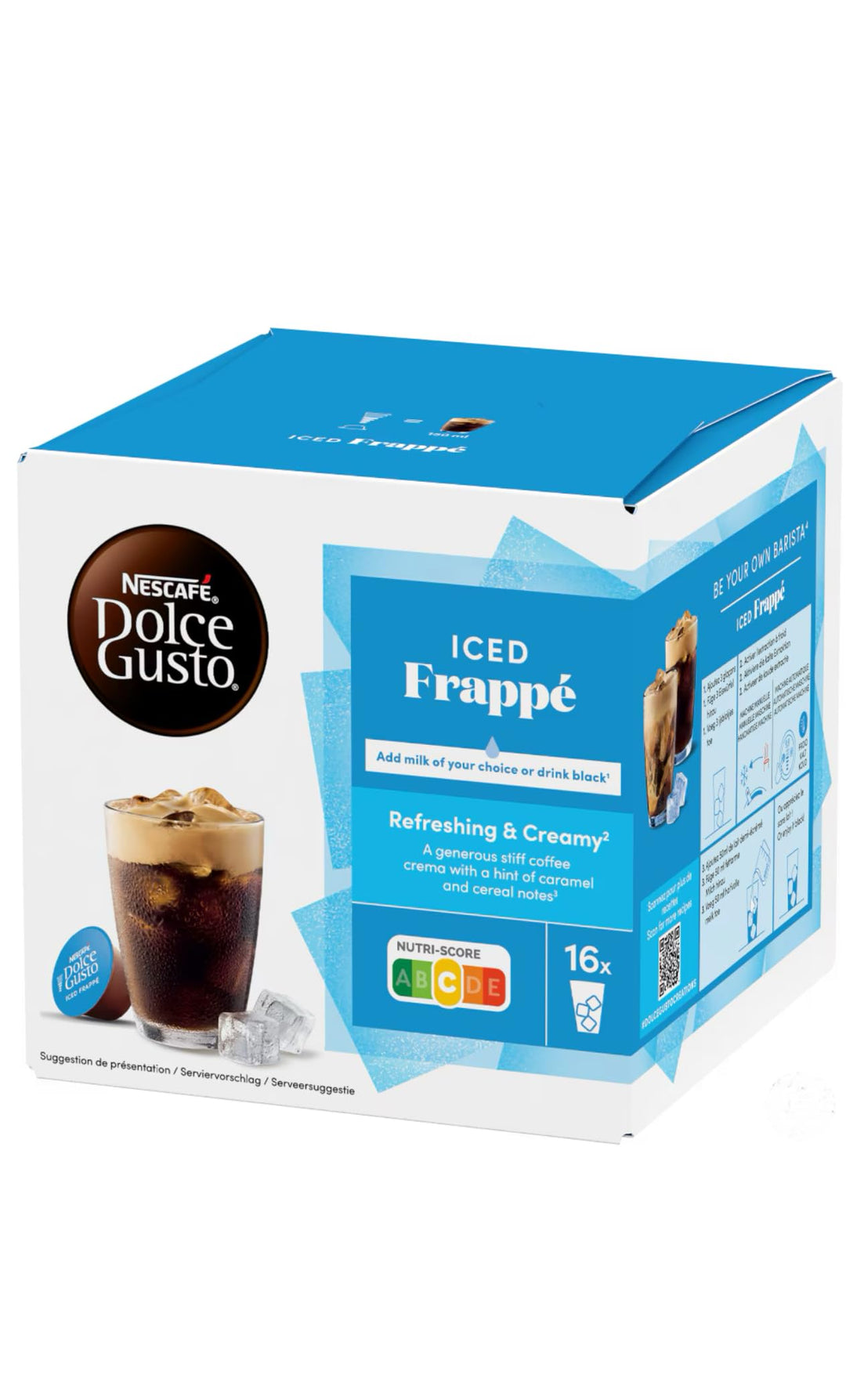 Nescafé Dolce gusto - Capsules saveur Iced Frappé - lot de 16 capsules