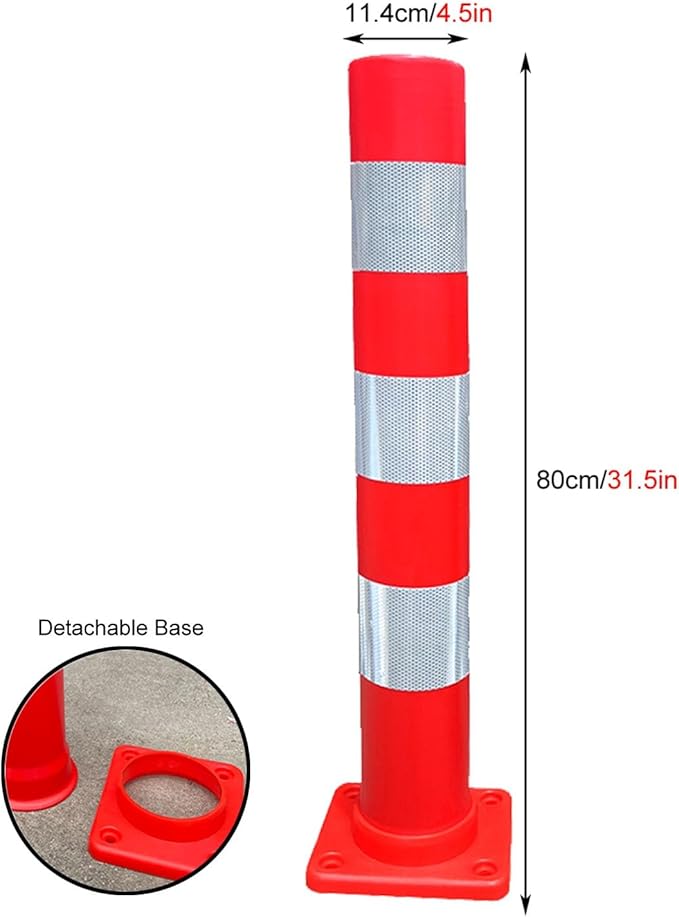Lot de deux Cône de signalisation de chantier de type Comeback