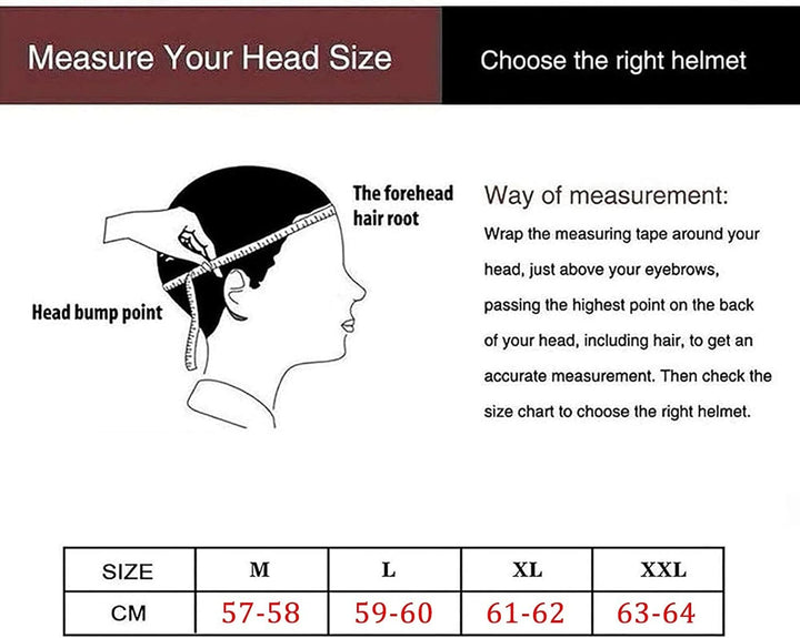 Casque Tout-Terrain avec Visière Homologué DOT – XL