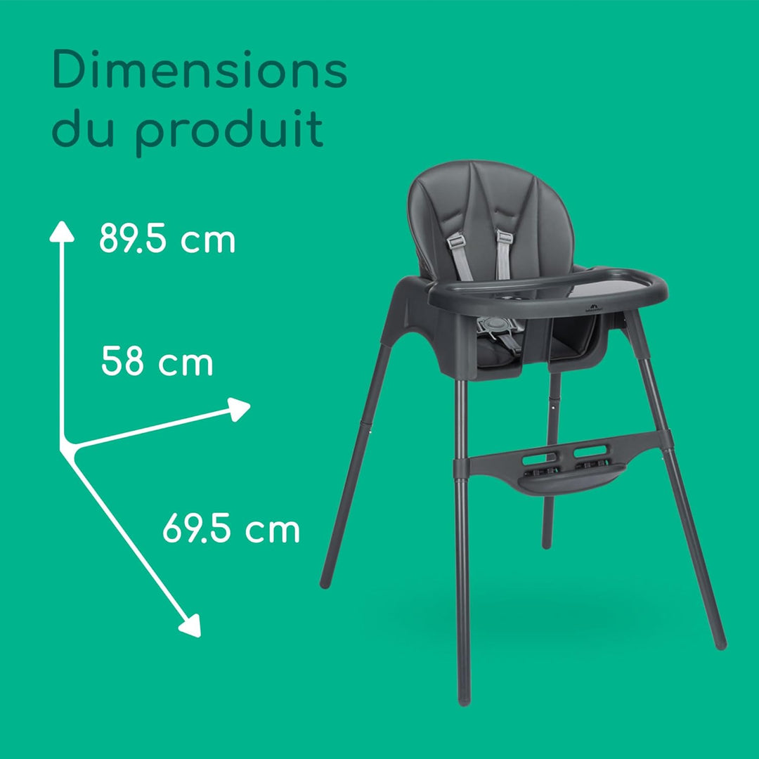 BEBECONFORT – Meely Plus Chaise Haute Bébé 2-en-1