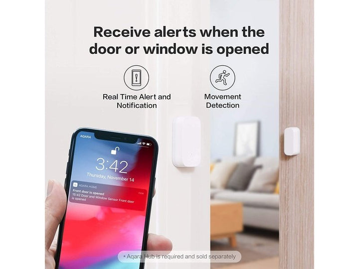Détecteur Intelligent d'Ouverture pour Portes et Fenêtres Aqara