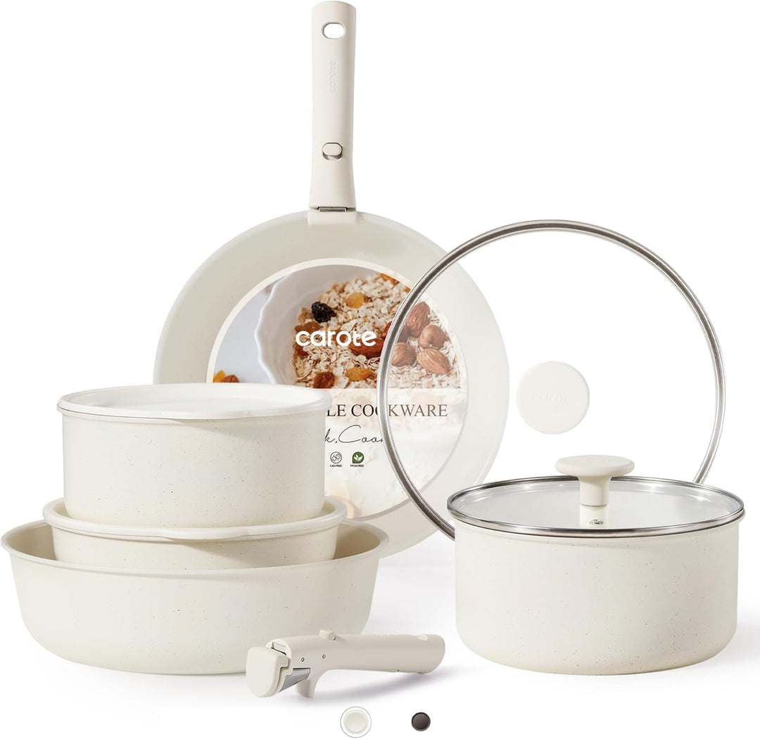 Ensemble de casseroles et poêles CAROTE antiadhésives